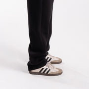 Black Straight Leg Sweatpants