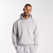 Grey Plain Hoodie