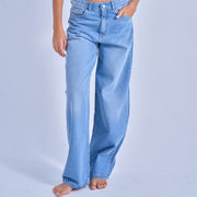 Blue Women's Baggy Jeans