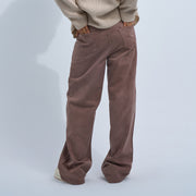 Brown Women's Wavy Jeans