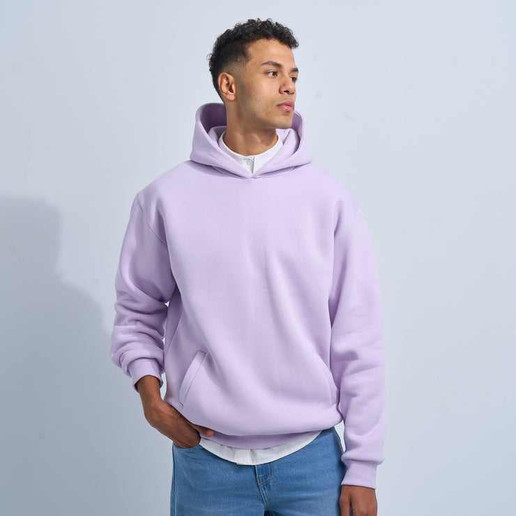 Lavender Plain Hoodie