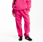 Fuchsia Straight Leg Sweatpants