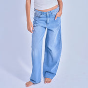 Blue Women's Baggy Jeans