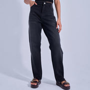 Black Women's Baggy Jeans