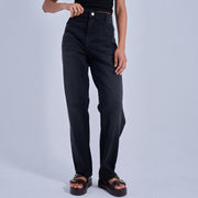 Black Women's Baggy Jeans