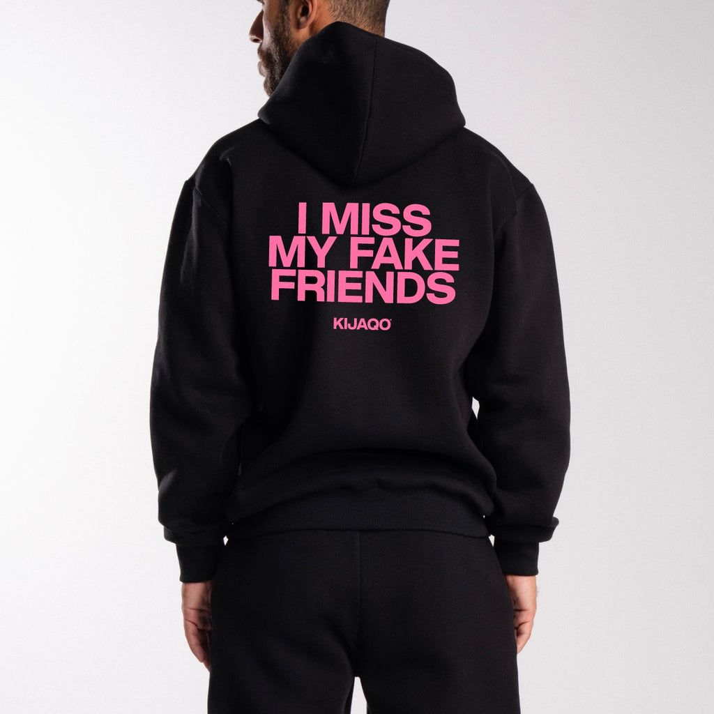 Fake friends hoodie online