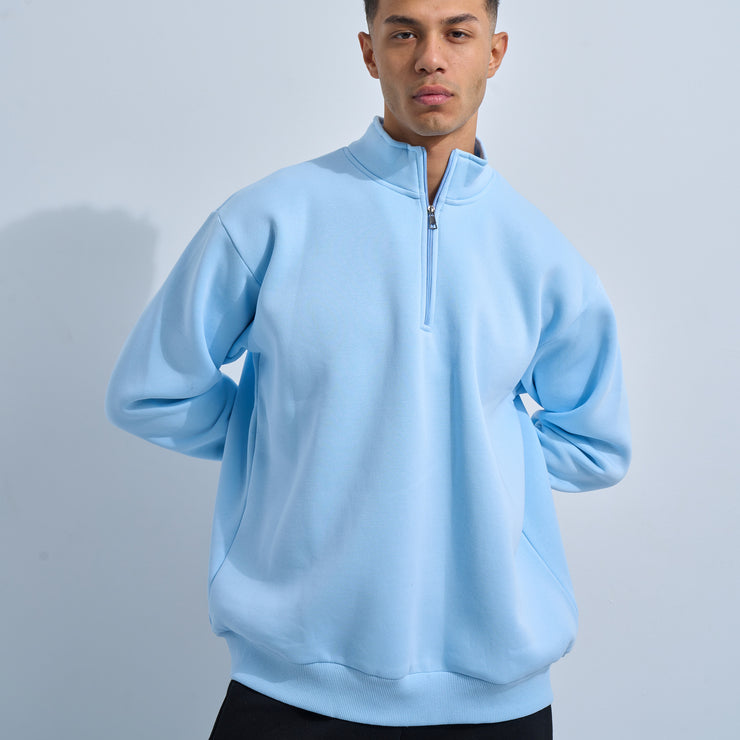Sky Blue Quarter-Zip