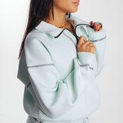 Mint Stitched Sweater