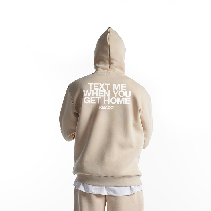 Café "Text Me When You Get Home" Hoodie