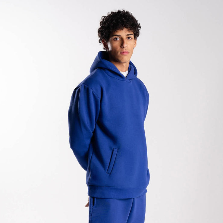 Royal Blue Plain Hoodie