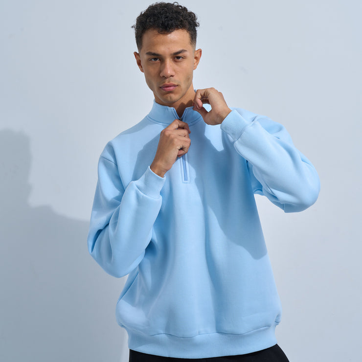 Sky Blue Quarter-Zip