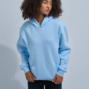 Sky Blue Plain Hoodie