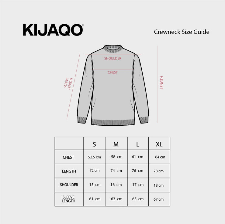 Sky Blue Plain Crewneck