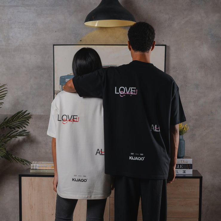 "Love All حب الجميع" Oversized T-Shirt