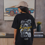 "Abstract Faces" Oversized T-Shirt