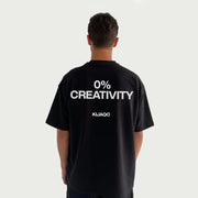 0% Creativity T-shirt (Black)