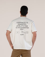 "Everybody is Gangster" Oversized T-shirt